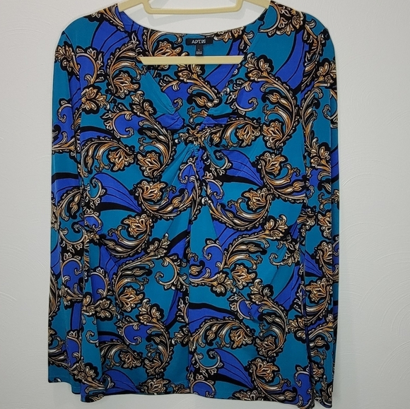 Apt. 9 Long Sleeve Blouse - Picture 1 of 3